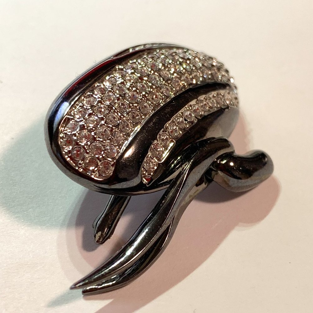 💝Vintage Butler Rhinestone Brooch 1980s - Canadian Jewellery